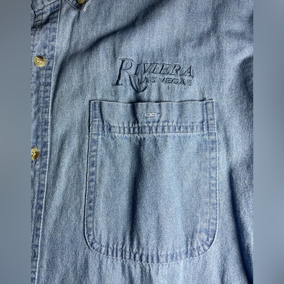 Men’s XL cotton Jean jacket - Picture 2 of 7